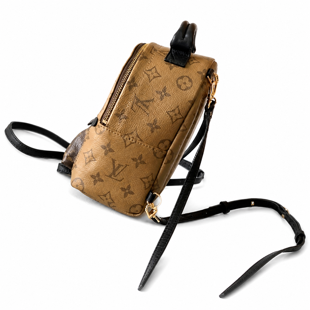 Louis Vuitton Palm Springs Mini Backpack — Monogram Reverse Canvas