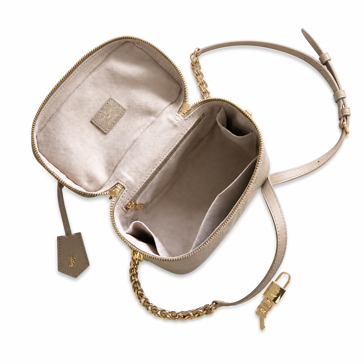 Louis Vuitton Vanity PM — Monogram Empreinte Leather in Tourterelle