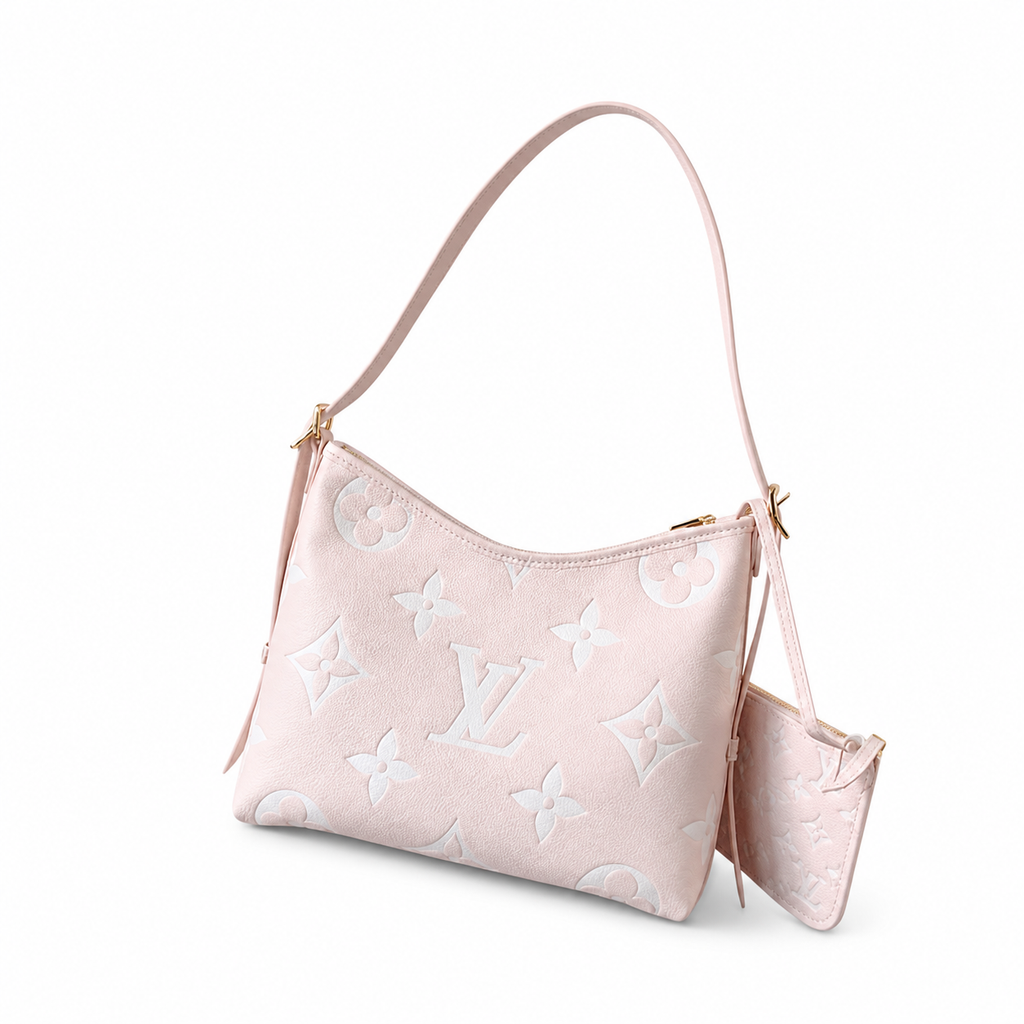 Louis Vuitton CarryAll PM — Giant Monogram Empreinte in Rose Trianon