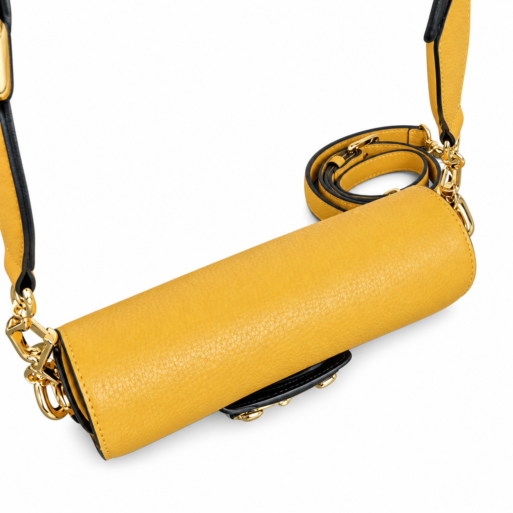 Gucci x Adidas Horsebit 1955 Mini Crossbody Bag in Yellow