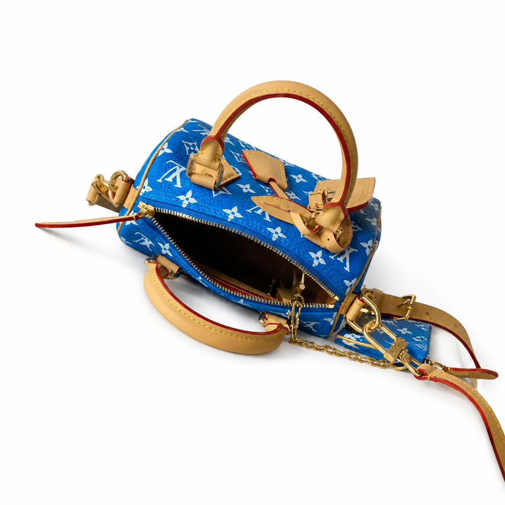 Louis Vuitton Monogram Velours Deep-Body Crossbody Bag