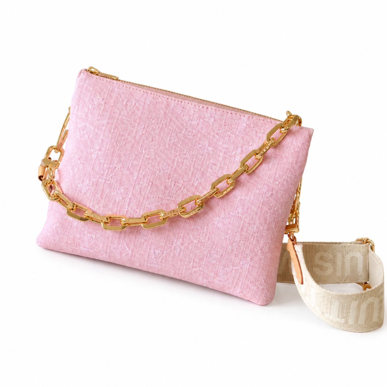 Louis Vuitton Monogram Sleek Zip Crossbody Bag