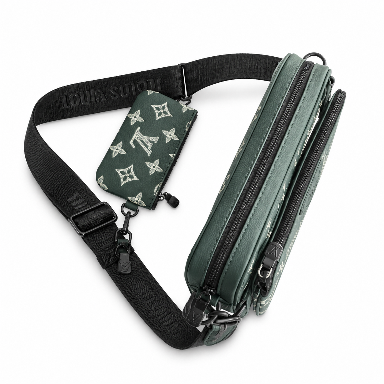 Louis Vuitton Monogram Slim Open-Top Shoulder Bag