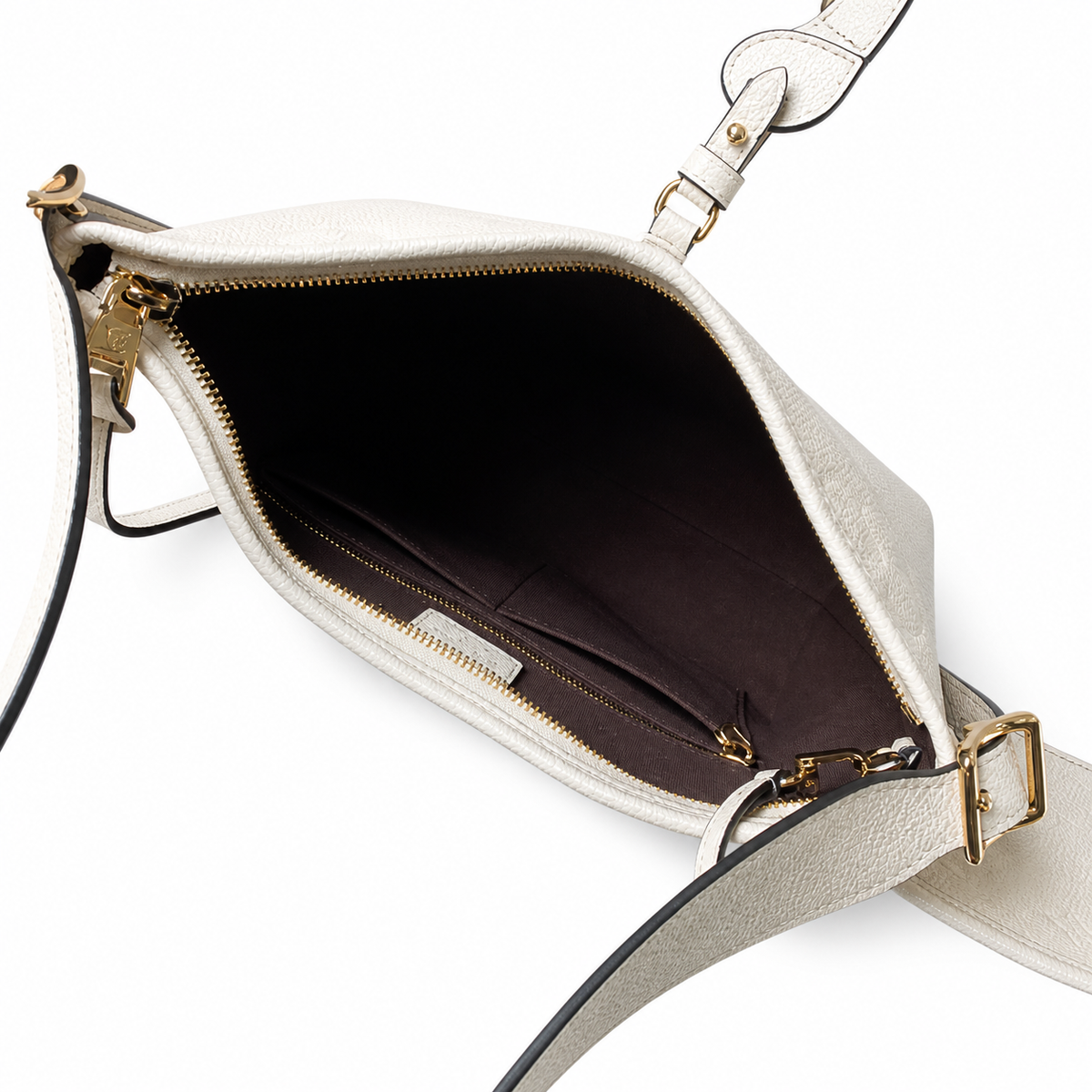 Louis Vuitton Carry It — Giant Monogram Empreinte Leather in Crème