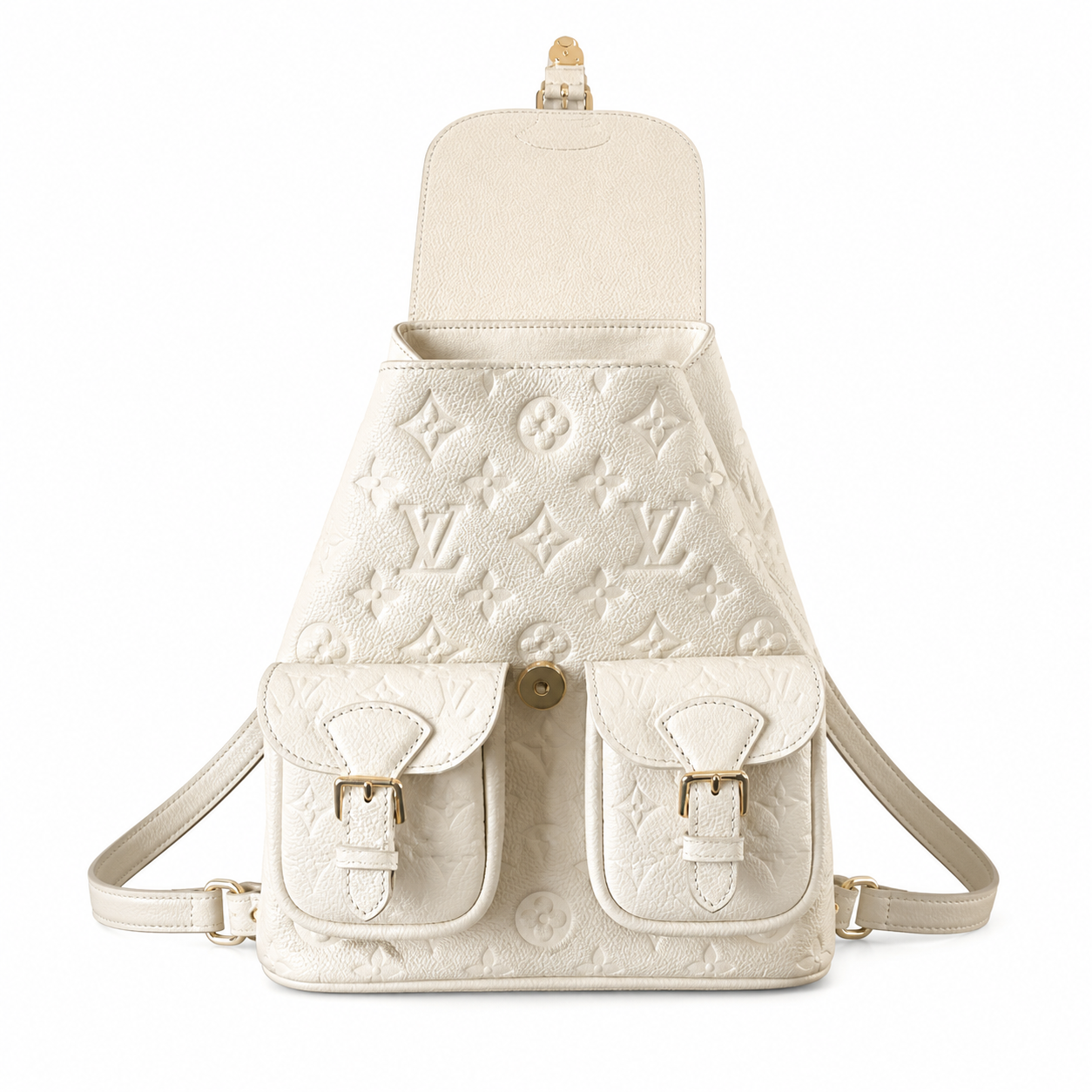 Louis Vuitton Monogram Heritage Classic Structured Backpack