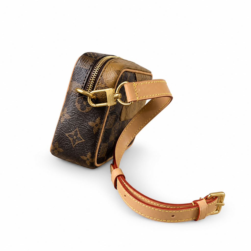 Louis Vuitton Monogram Slim Crossbody Bag in Heritage Canvas