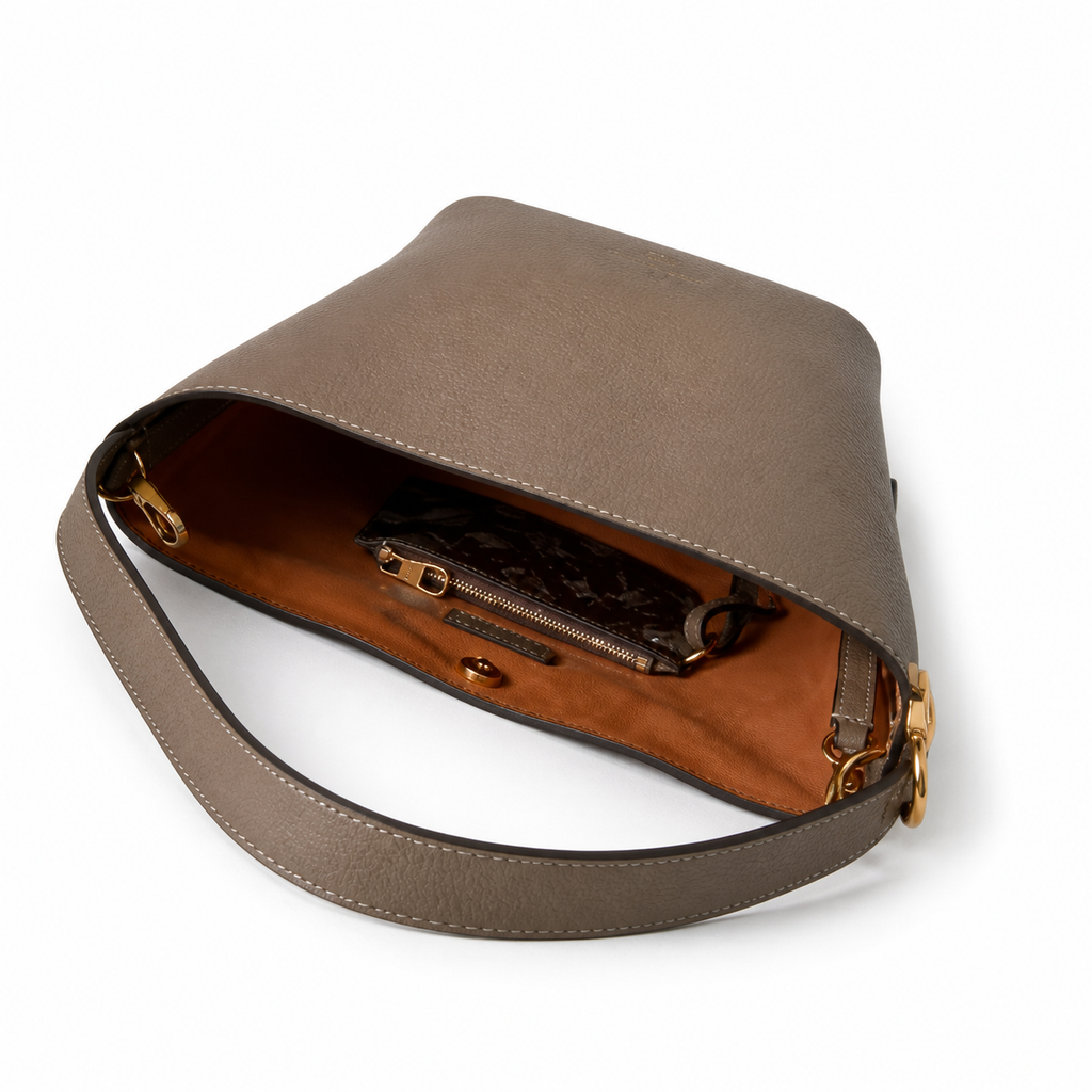 Louis Vuitton Monogram Petite Vertical Shoulder Bag