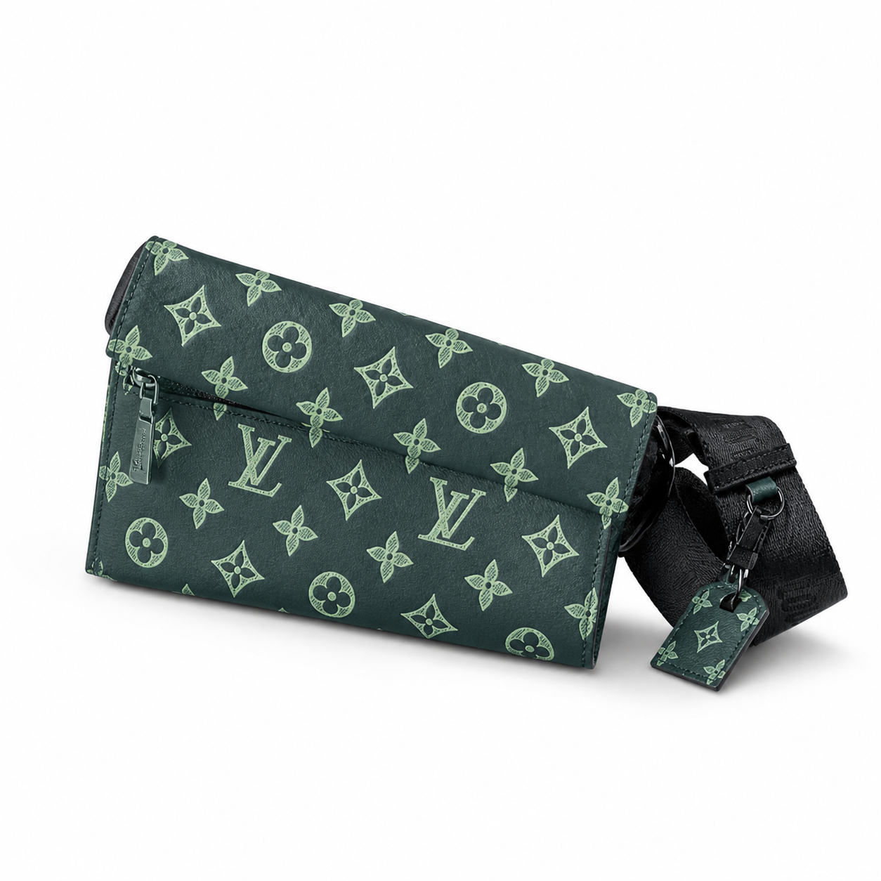 Louis Vuitton Monogram Heritage Long Zip Wallet