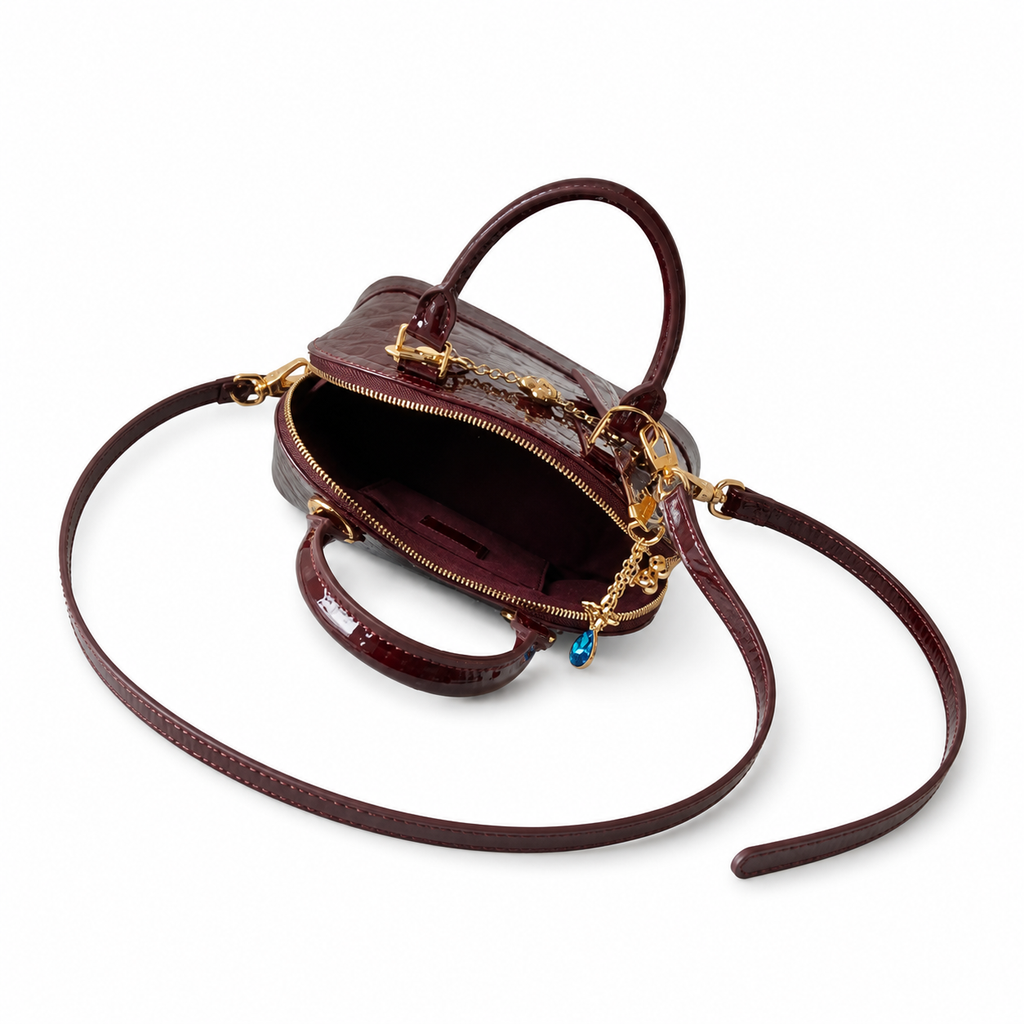 Louis Vuitton Monogram Structured Square Crossbody Bag