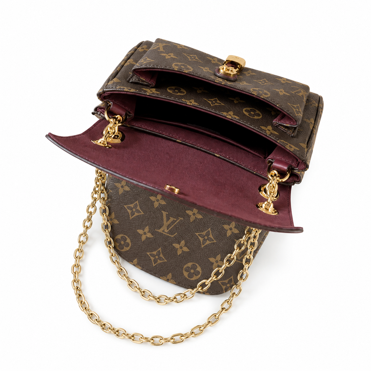 Louis Vuitton Monogram Compact Flap Crossbody