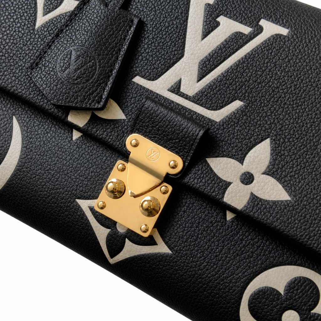 Louis Vuitton Montaigne BB — Noir Giant Monogram Empreinte
