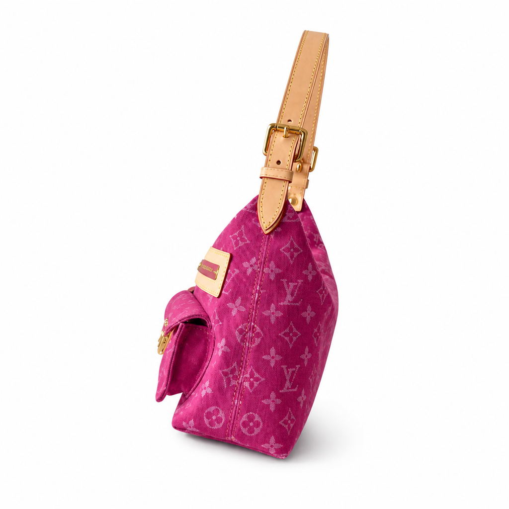Louis Vuitton Monogram Zip Baguette Shoulder Bag