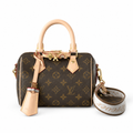 Louis Vuitton Speedy Bandoulière 18 — Monogram Canvas, Vachetta Handles & ‘Forever’ Wide Strap