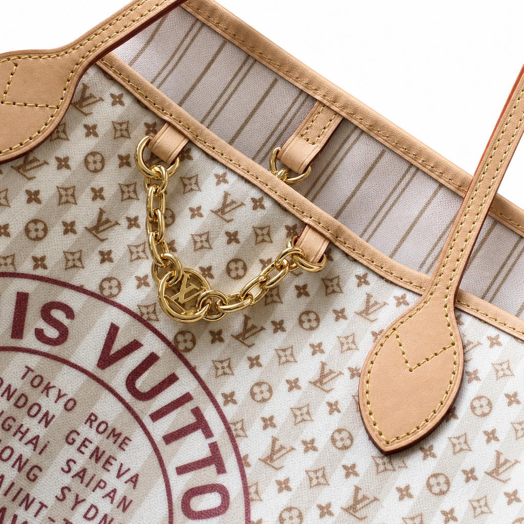 Louis Vuitton Neverfull GM — Monogram Idylle Canvas in Crème