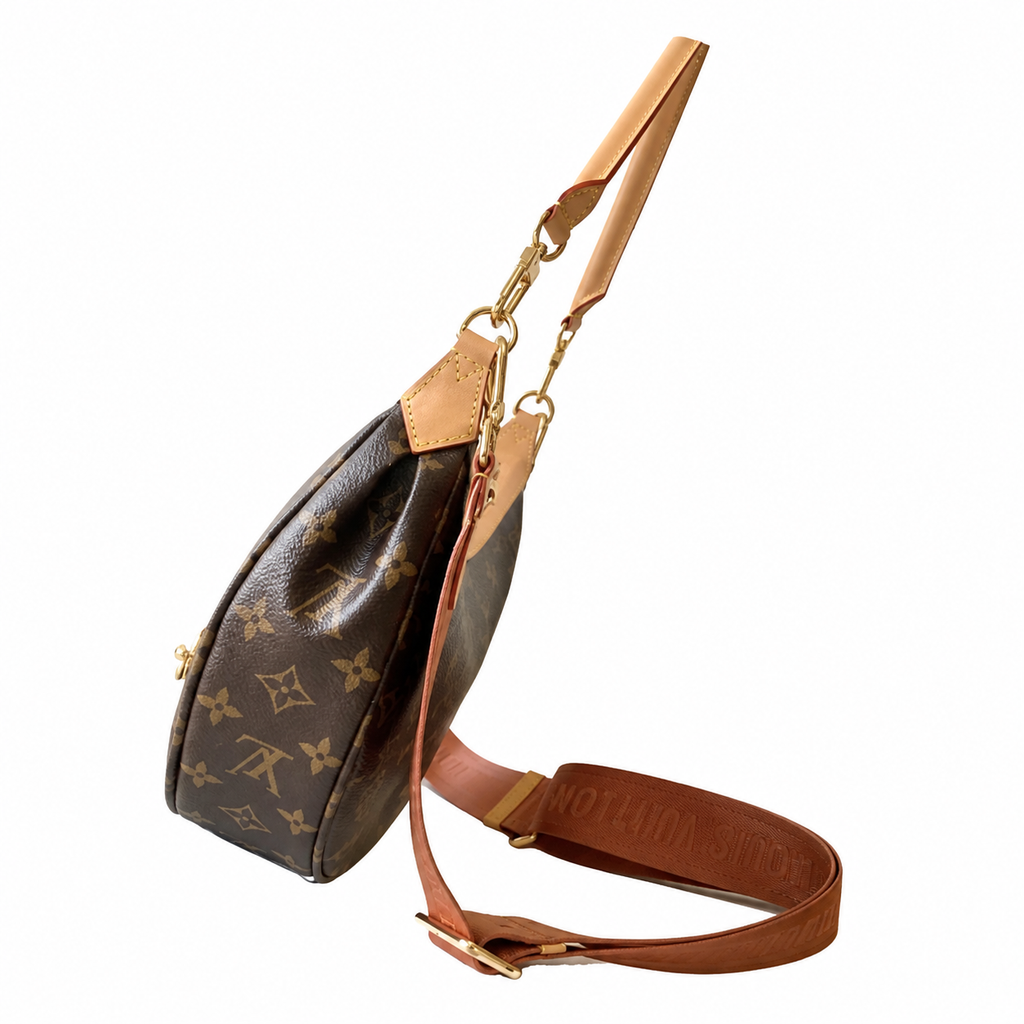 Louis Vuitton Loop Bag — Monogram Canvas, Vachetta Handle & Three-Piece LV Charm Set