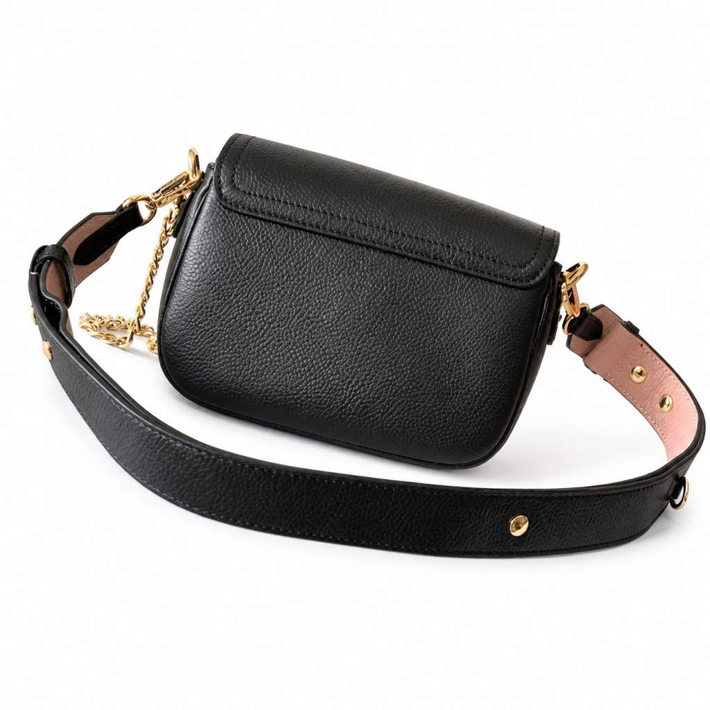 Louis Vuitton Lockme City — Noir & Crème Two-Tone Calfskin