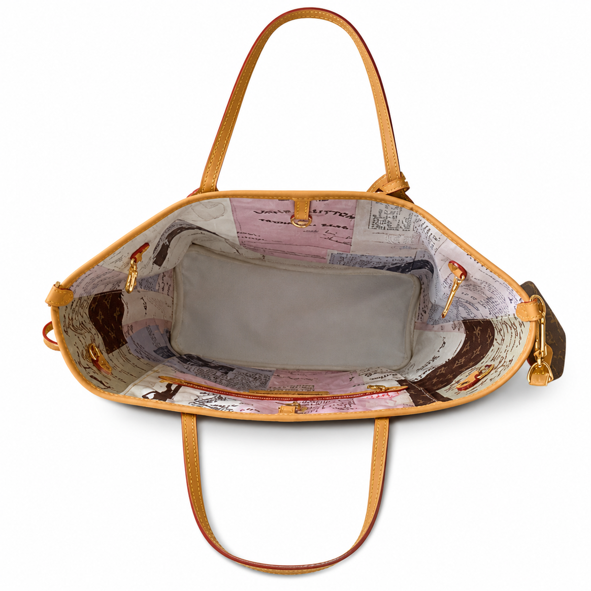 Louis Vuitton Neverfull MM — Monogram Canvas with Vachetta Leather Trim