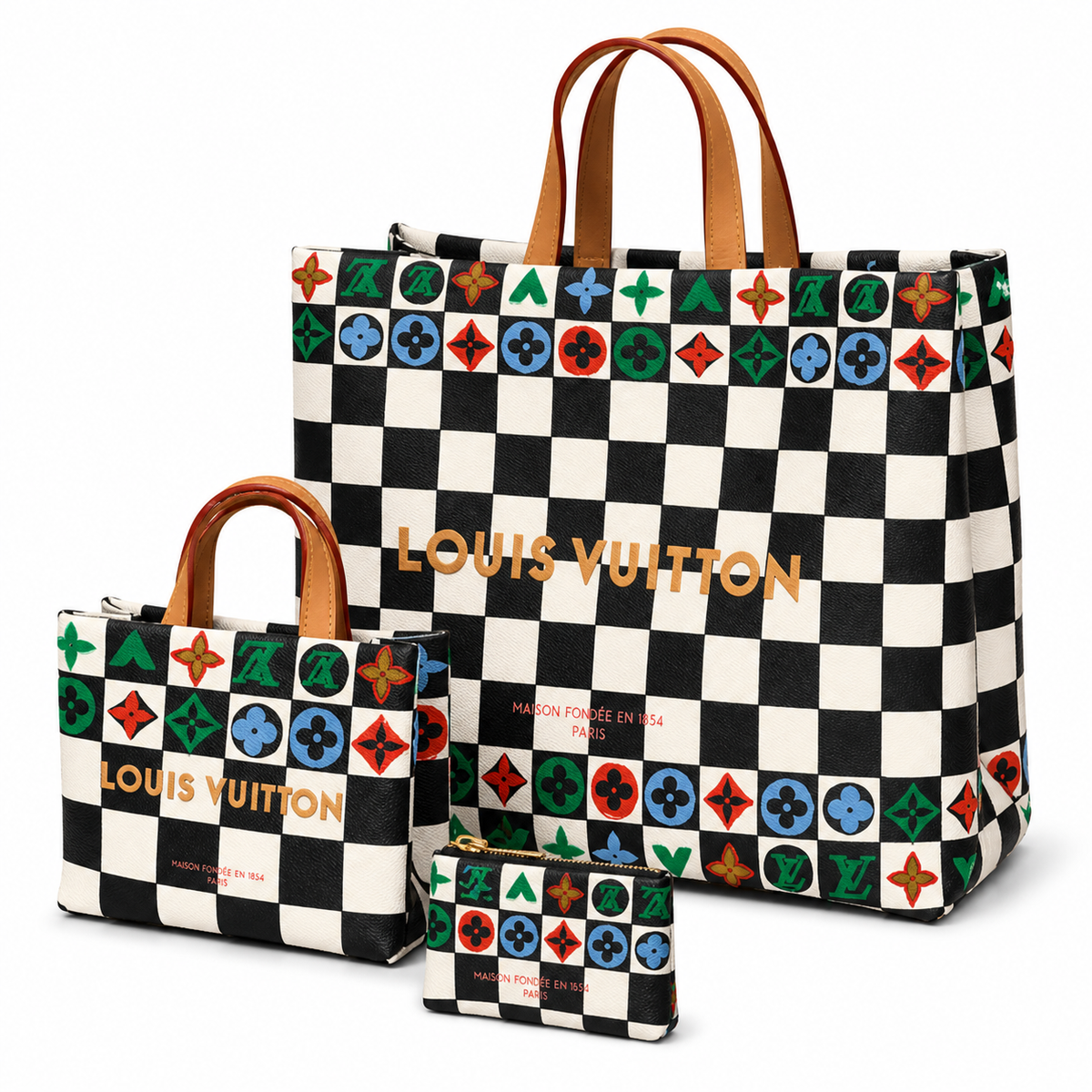 Louis Vuitton Monogram Bag — Three Sizes
