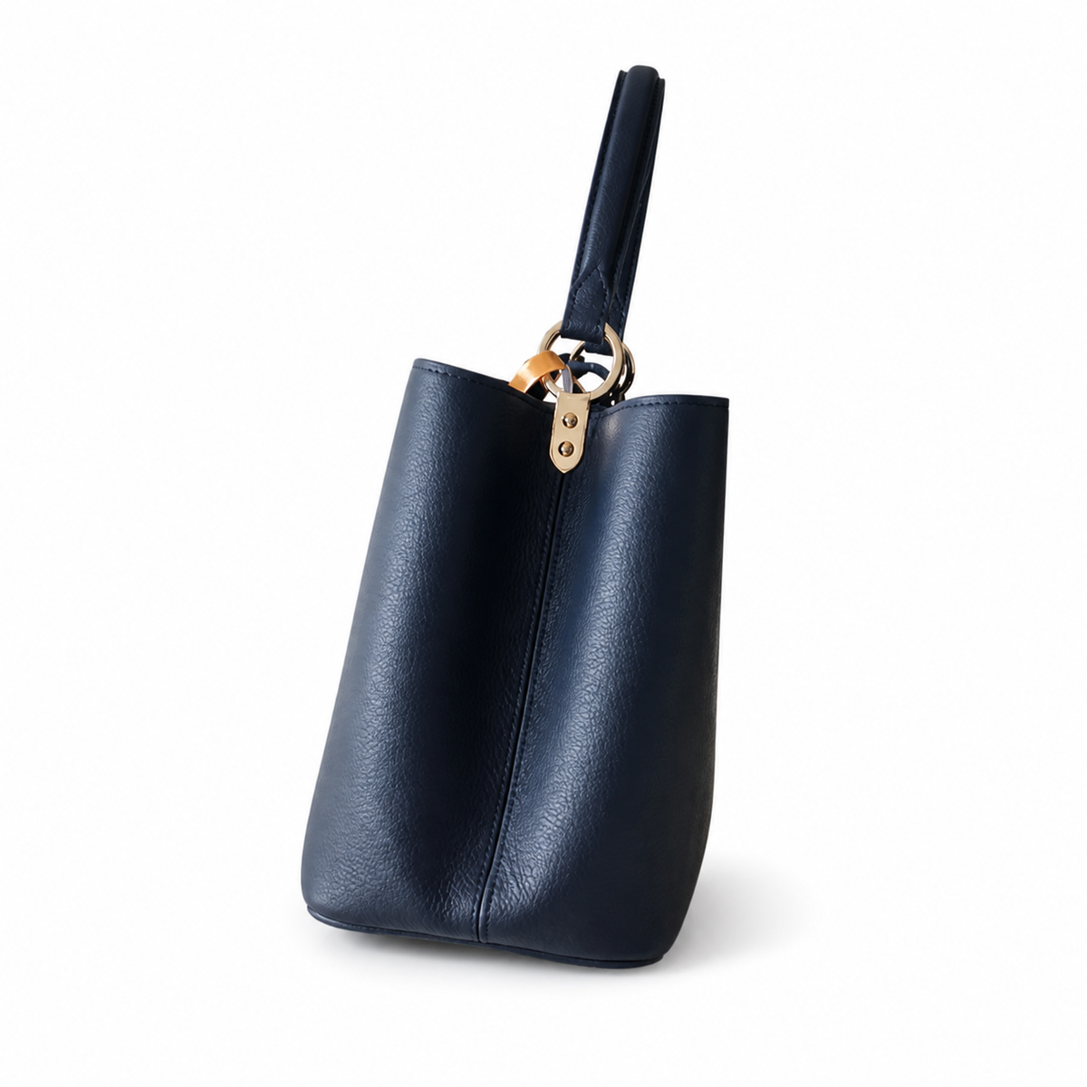Louis Vuitton Capucines MM — Taurillon Leather in Marine with Gold LV Lock