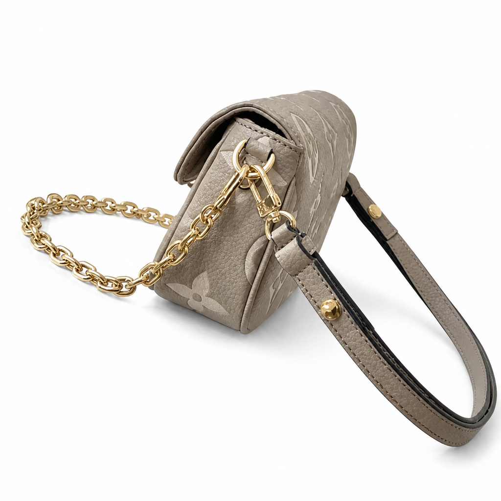 Louis Vuitton Pochette Félicie — Tourterelle Monogram Empreinte