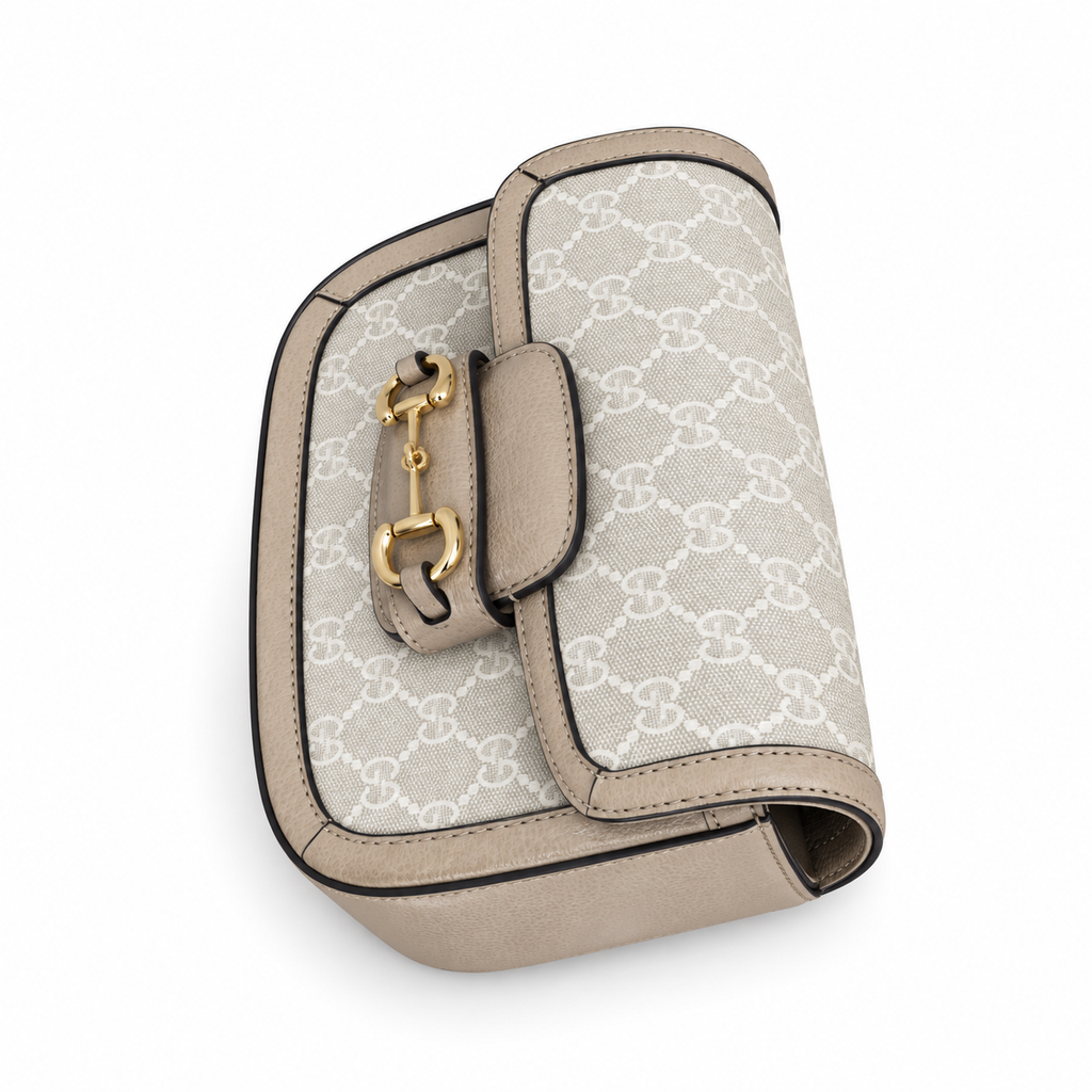Gucci Horsebit 1955 Small Shoulder Bag in GG Supreme Canvas