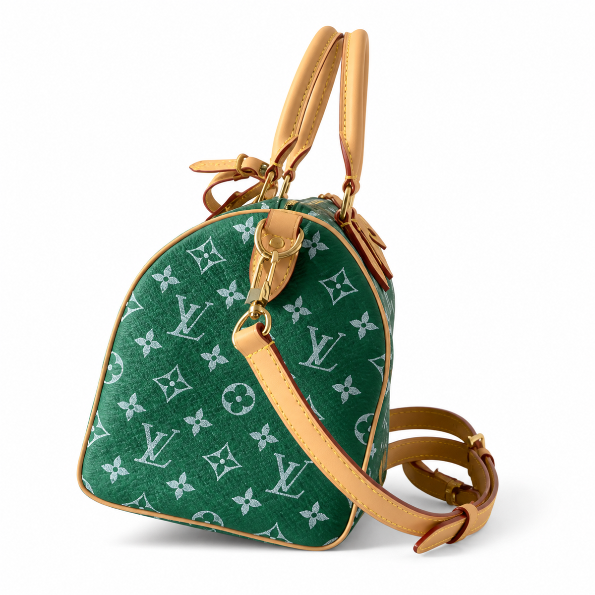 Louis Vuitton Monogram Tall Crossbody Bag with Multi-Carry Strap