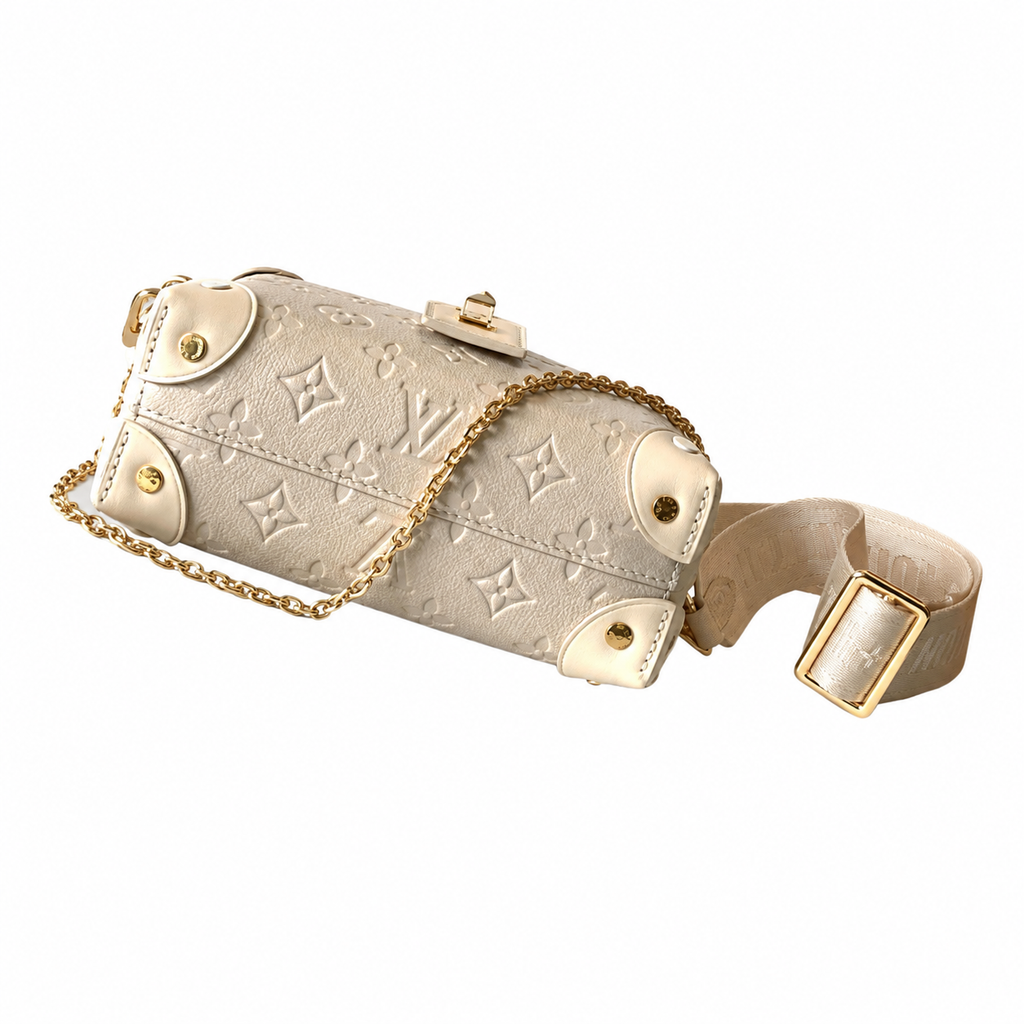 Louis Vuitton Monogram Twist MM Flap Crossbody in Heritage Canvas