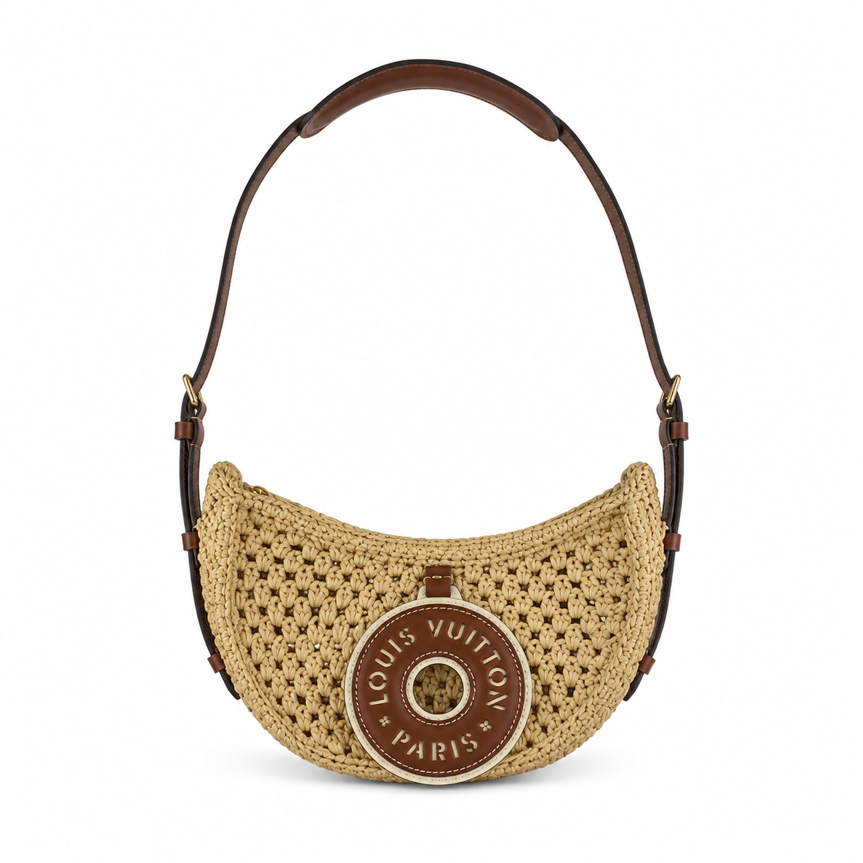Louis Vuitton Monogram Flat Pochette Shoulder Bag