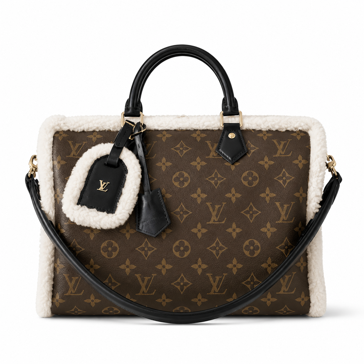 Louis Vuitton Monogram Tall Crossbody Bag in Heritage Canvas