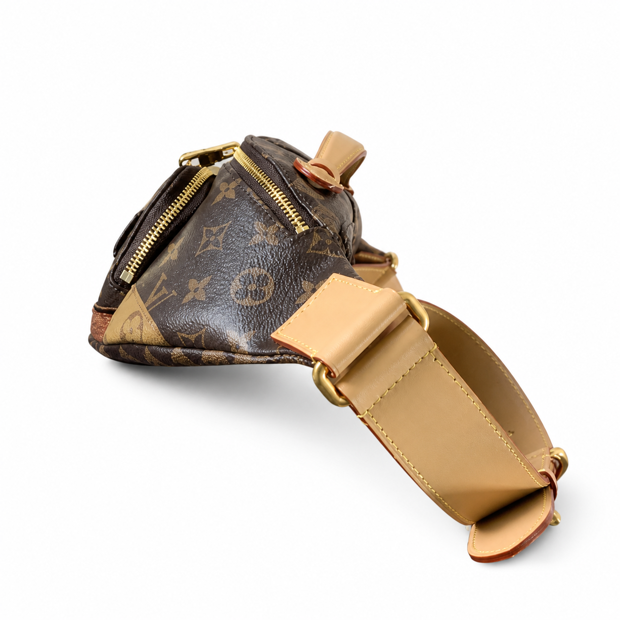 Louis Vuitton Monogram Baguette Crossbody in Heritage Canvas