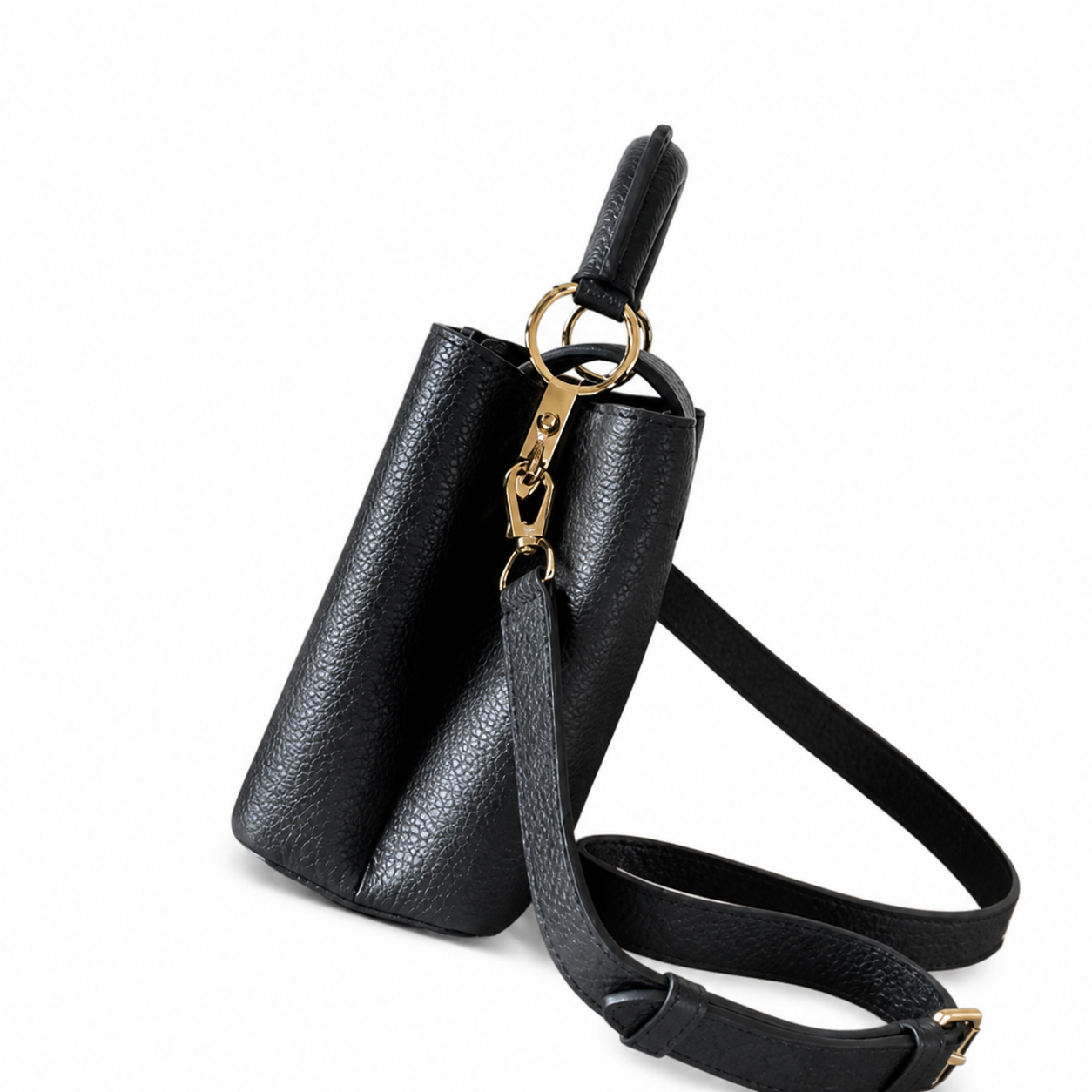 LV Monogram Crossbody Bag — Structured Luxury