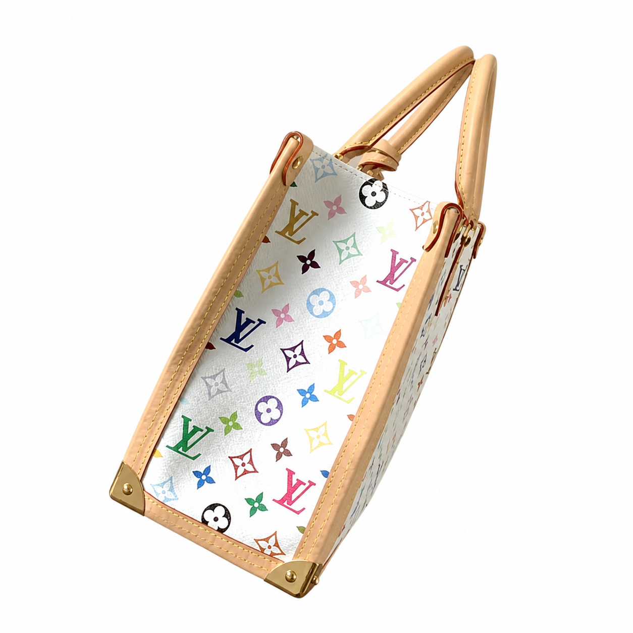 Louis Vuitton Monogram Tall Weekender Crossbody