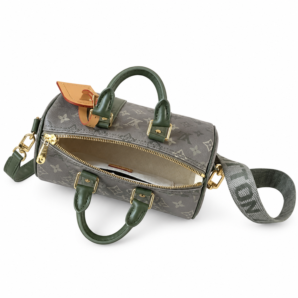 Louis Vuitton Monogram Heritage Slim Vertical Crossbody Bag