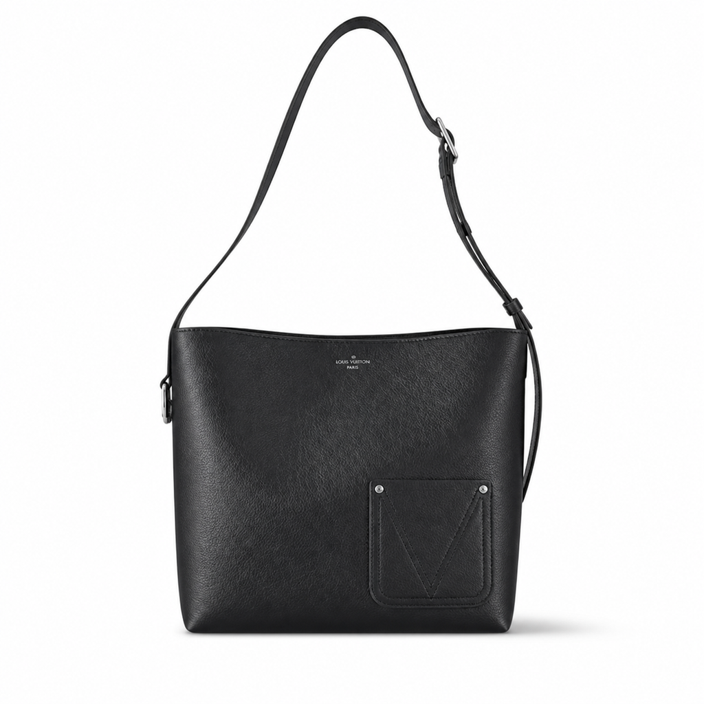 Louis Vuitton Monogram Structured Shoulder Bag in Signature Canvas