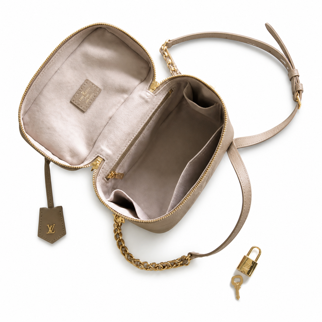 Louis Vuitton Monogram Mini Crossbody Bag With Chain Detail