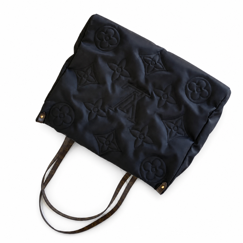 Louis Vuitton Onthego GM — Pillow Quilted Nylon in Black