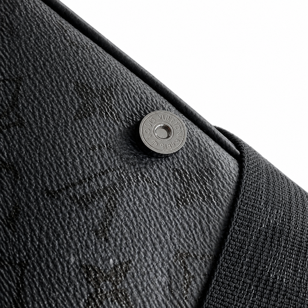 Louis Vuitton District PM — Monogram Shadow Leather in All Black