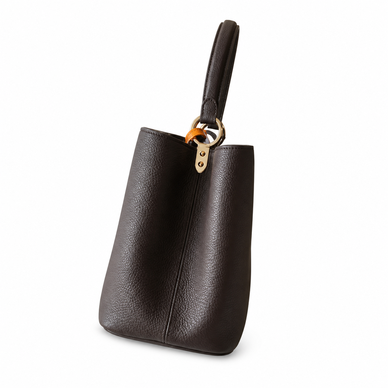 Louis Vuitton Capucines MM — Taurillon Leather in Marron Glacé with Gold LV Lock