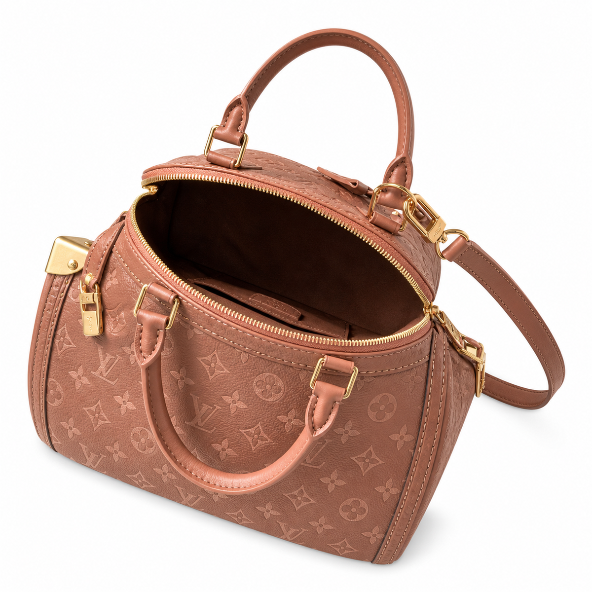 Louis Vuitton Monogram Top-Handle Satchel in Signature Canvas
