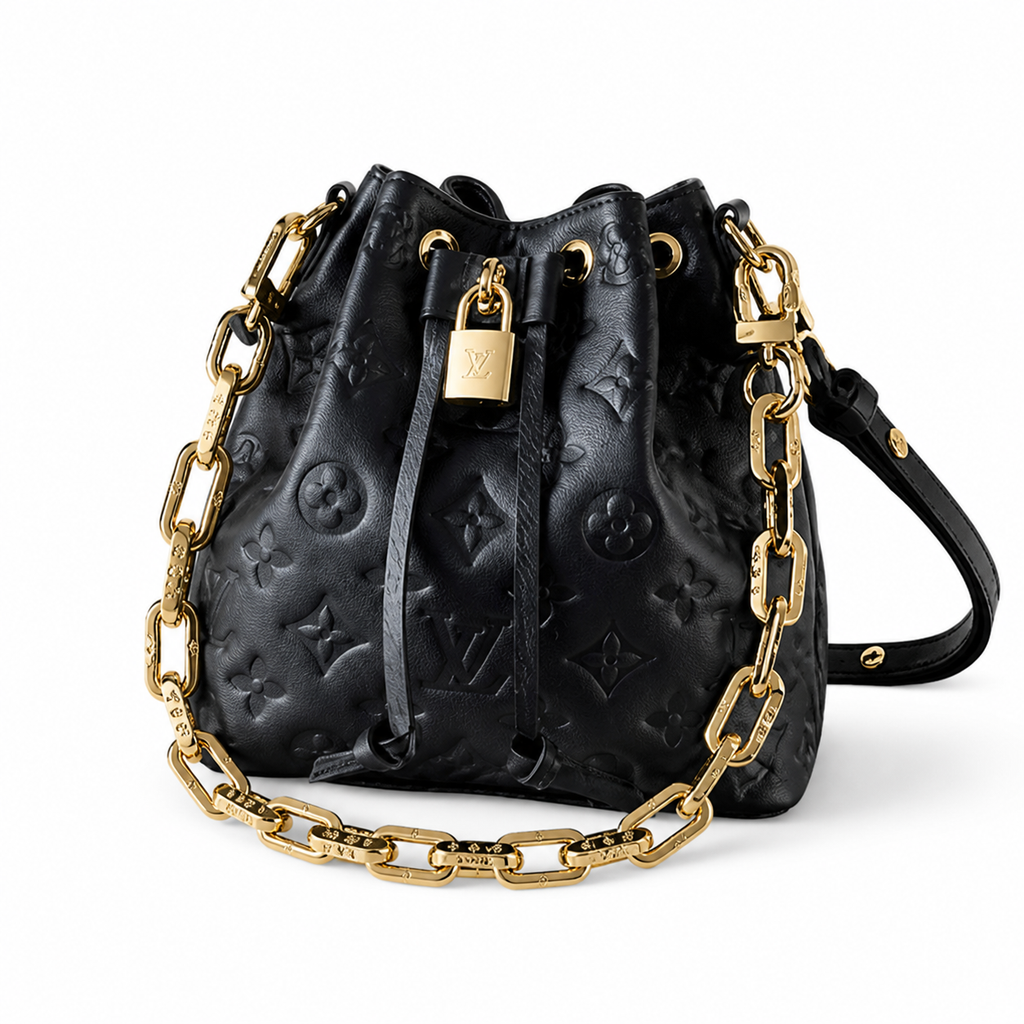 Louis Vuitton Monogram Mini Square Bucket Bag