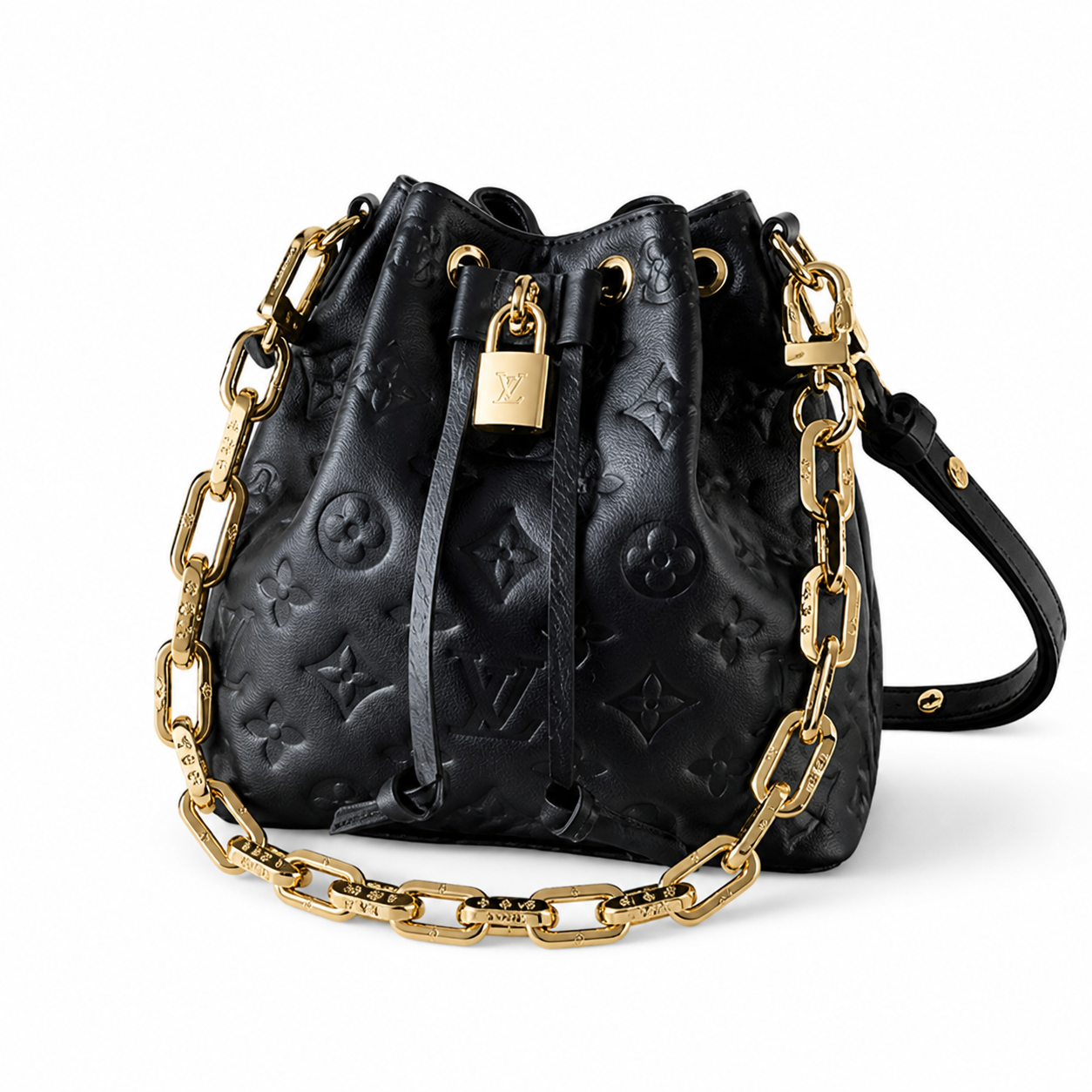 Louis Vuitton Monogram Mini Square Bucket Bag