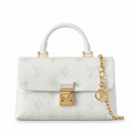 Louis Vuitton Madeleine BB — Monogram Empreinte Leather in Crème with Gold LV Lock