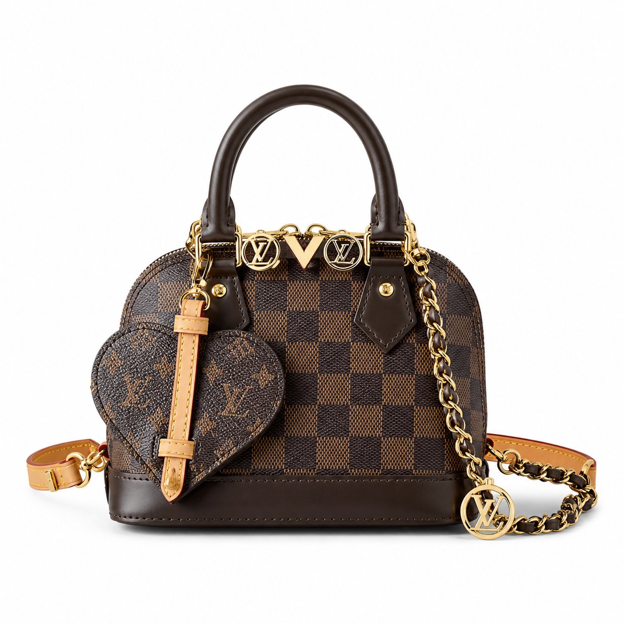 Louis Vuitton Damier Ebène Compact Horizontal Crossbody