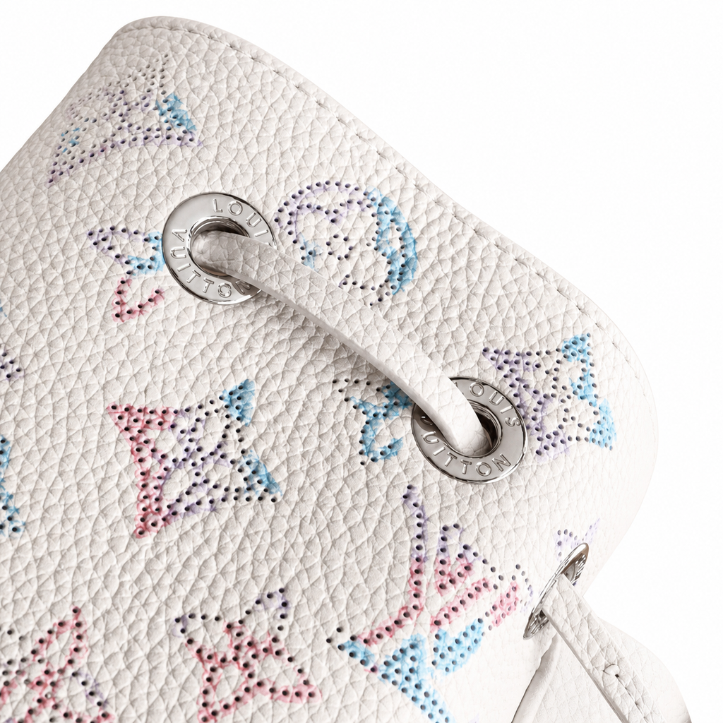 Louis Vuitton Bella Tote — Mahina Perforated Leather with Multicolor Crystal Monogram