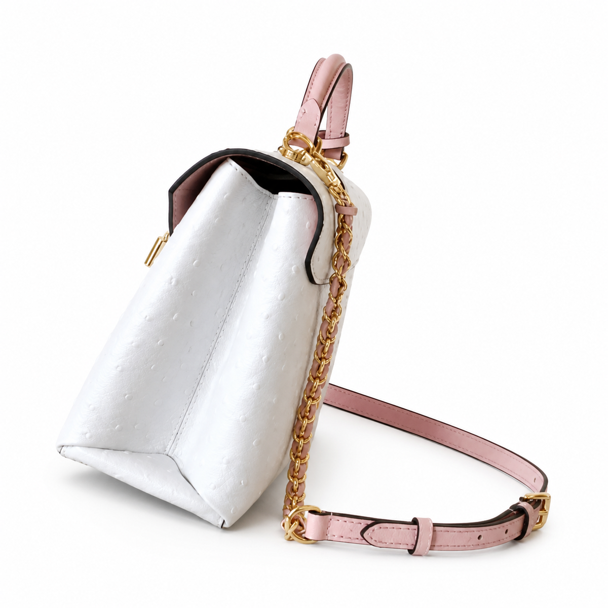 Louis Vuitton Monogram Signature Lock Flap Bag