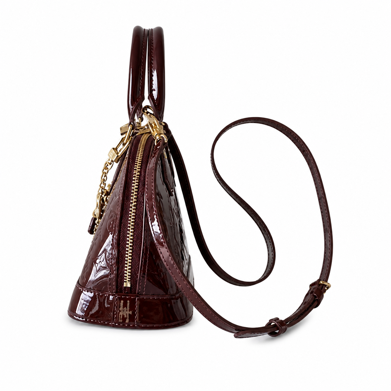 Louis Vuitton Monogram Structured Square Crossbody Bag