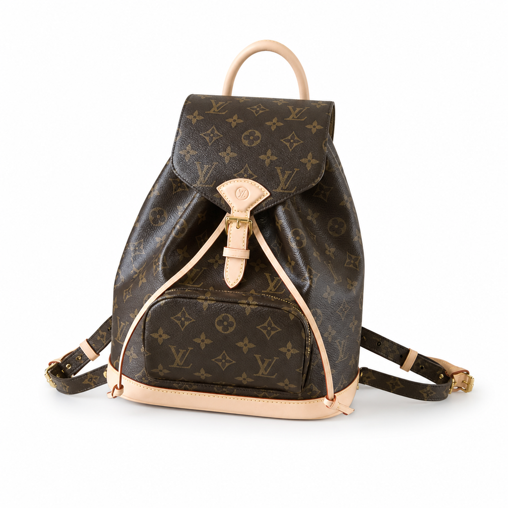 Louis Vuitton Sac à Dos Bosphore Backpack — Monogram Canvas with Vachetta Leather Trim