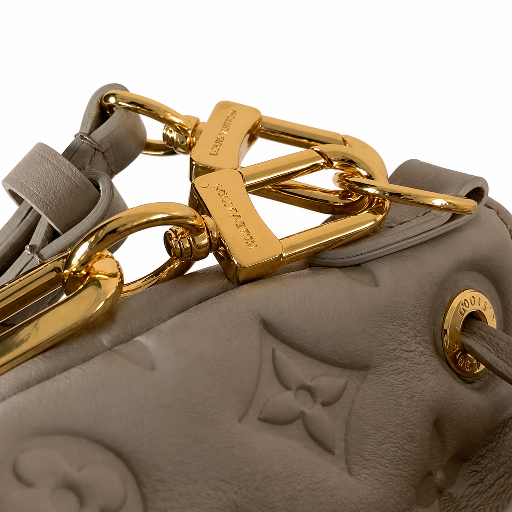Louis Vuitton Monogram Mini Drawstring Bucket Bag