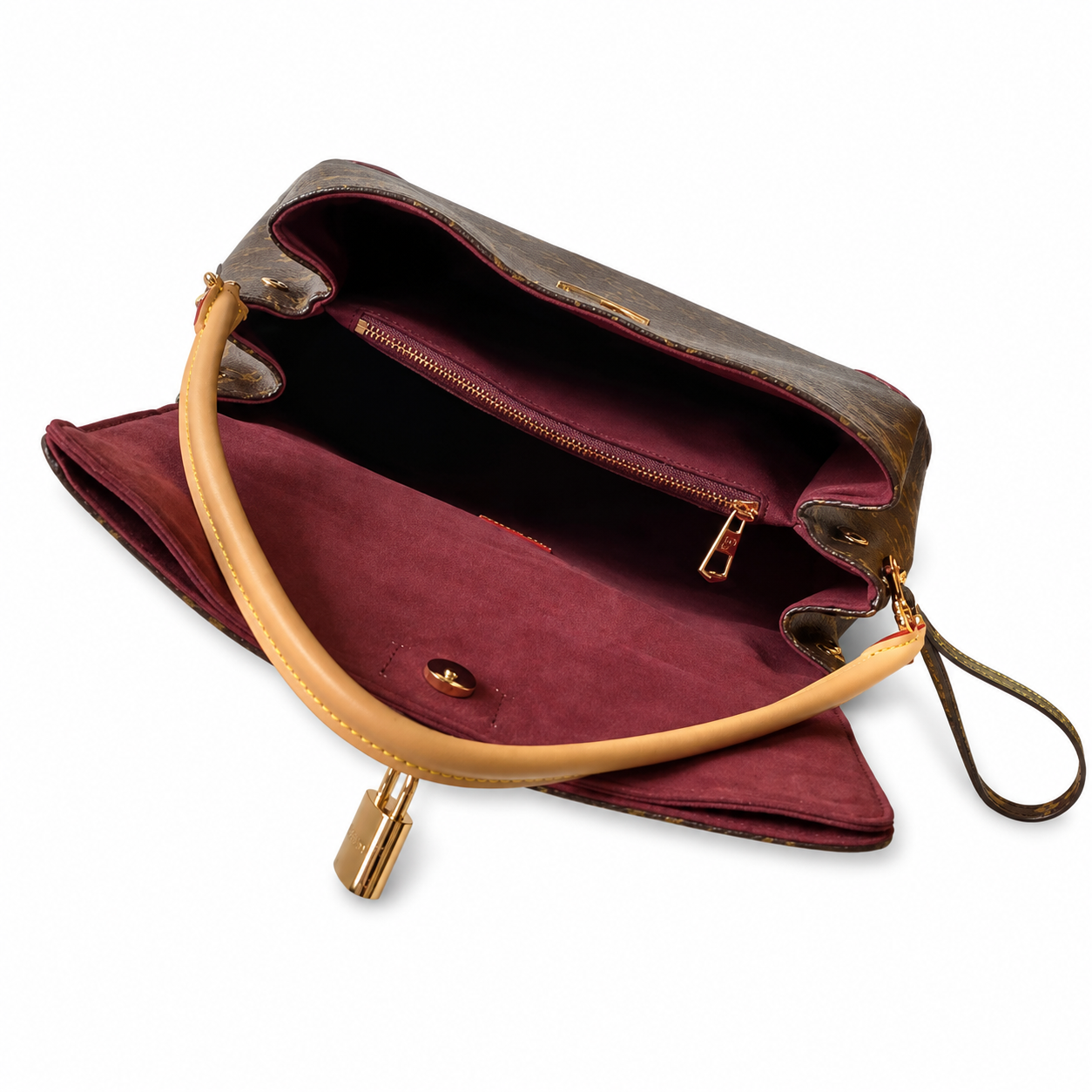 Louis Vuitton Monogram Tall Shoulder Bag