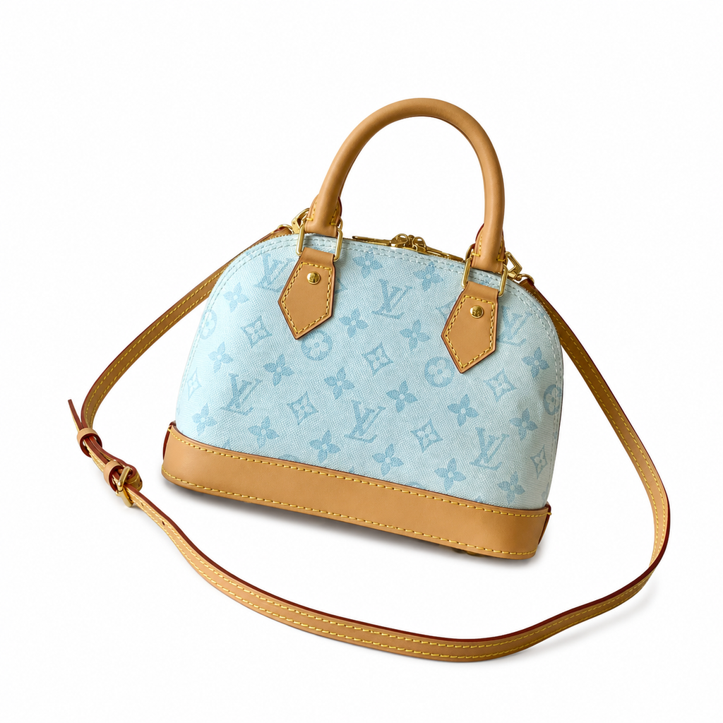 Monogram Vertical Crossbody in Heritage Canvas